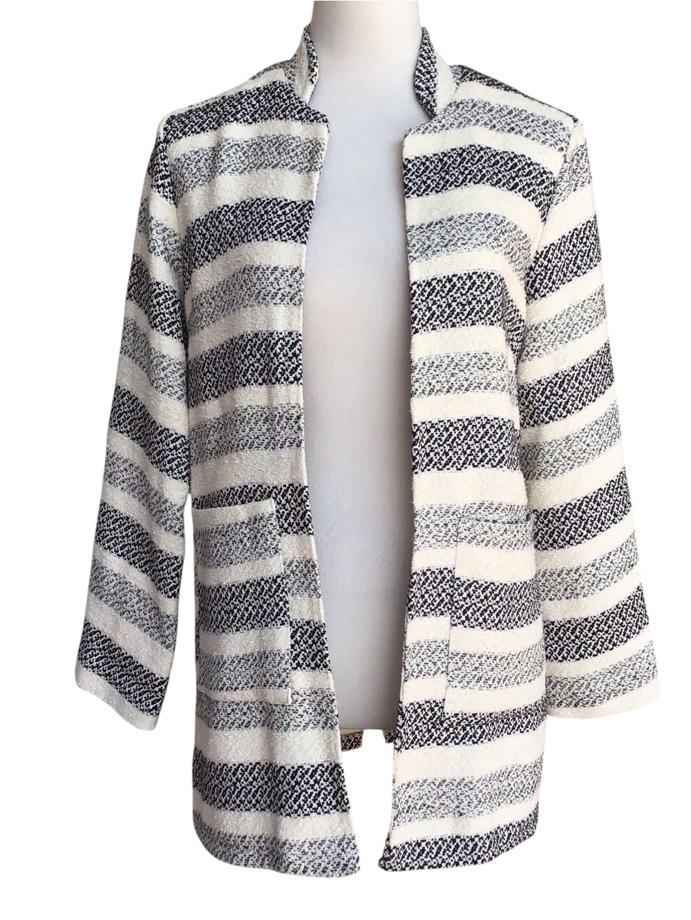 SusyMix Open Front Striped Jacket NEW